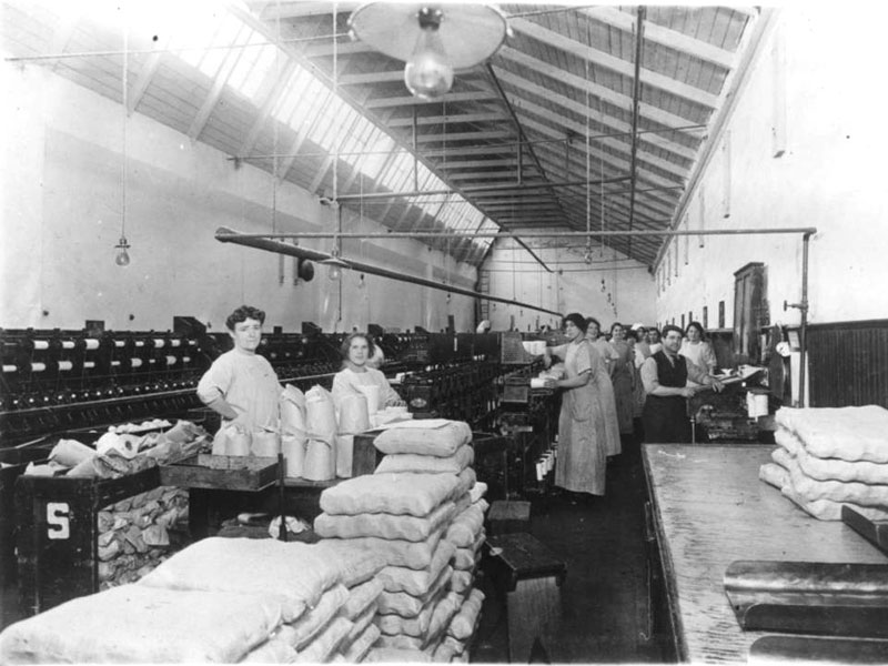Twine Works at the California Cotton Mill