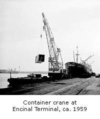 Crane at Encinal Terminal