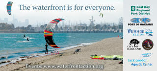Kite surfer billboard