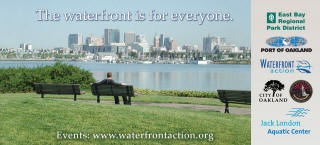 Oakland skyline billboard